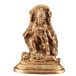 Pure Brass Kali Ma Antique 5" - Divine Protection Home Altar Idol | Jaipurio